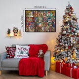 Christmas Treasure Hunt Advent Calendar Jigsaw Puzzle 1000 Pieces