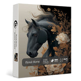 Floral Horse Jigsaw Puzzle 1000 Pieces