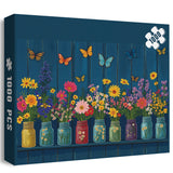 Blooming Shelf of Nature Jigsaw Puzzle 1000 Pieces