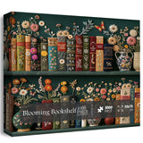 Blooming Bookshelf -set di puzzle puzzle 1000 pezzi