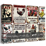 Crazy Fighting Chicken Jigsaw Puzzle 1000 Pieces