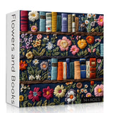 Flowers and Books Jigsaw Puzzle 1000 Pieces