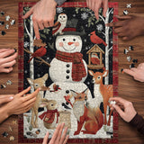 Joyful Snowy Jigsaw Puzzle 1000 pièces