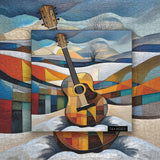 Puzzle Guitare Géométrique 1000 Pièces