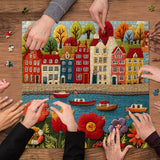 River in Bloom Jigsaw Puzzle 1000 Pieces
