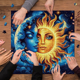 Puzzle solare luna puzzle 1000 pezzi