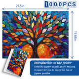 Puzzle in tessuto in fiore 1000 pezzi