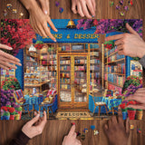 Books & Desserts Jigsaw Puzzle 1000 Pieces