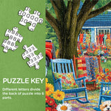 Vibrant Garden Jigsaw Puzzle 1000 Pieces