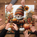 Puzzle di colpi di raccolta di gnome 1000 pezzi