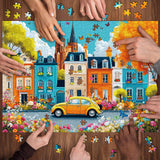 Autumn Street Jigsaw Puzzle 1000 Pieces