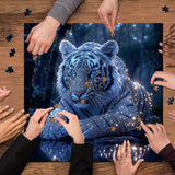 Starlit Tiger Jigsaw Puzzle 1000 Pieces