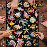 Vivid Ocean Life Jigsaw Puzzle 1000 Pieces