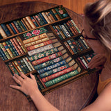 Stacked Vintage Books Jigsaw Puzzle 1000 Pieces