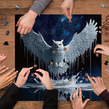 White Owl Jigsaw Puzzle 1000 Pieces