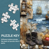 Vintage Nautical Collage Jigsaw Puzzle 1000 Pieces