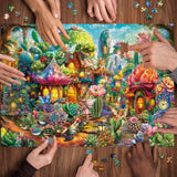 Succulent Kingdom Jigsaw Puzzles 1000 Pieces