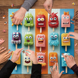 Monster Popsicle Jigsaw Puzzle 1000 Pieces