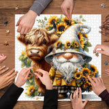Puzzle di gnome e puzzle a vitello 1000 pezzi