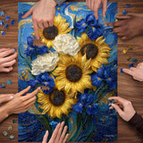 Rompecabezas de Flor Estrellada 1000 Piezas