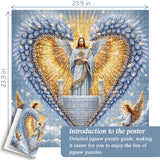 Divine Heart Radiance Jigsaw Puzzle 1000 Pieces