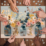 Bottled Blooms Jigsaw Puzzle 1000 Pieces