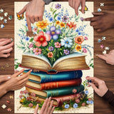 Literary Blossom Jigsaw Puzzle 1000 Pieces