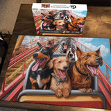 Rollercoaster Dog Jigsaw Puzzle 1000 Pieces