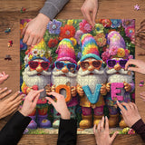 The Love of Gnomes Jigsaw Puzzle 1000 Pieces