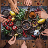 Sapori della palette puzzle puzzle 1000 pezzi