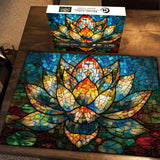 Mosaic Lotus Jigsaw Puzzle 1000 Pieces