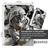 Puzzle Ink Shadow Tiger 1000 pezzi