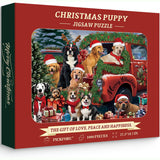 Christmas Puppy Jigsaw Puzzles 1000 Pieces