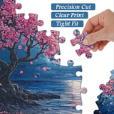 Blossom and Moonlight Jigsaw Puzzle 1000 Pieces