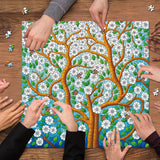 Pun puzzle 1000 pezzi da puzzle a fiore di mosaico 1000 pezzi