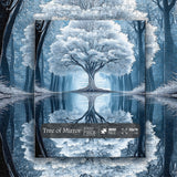 Albero di specchio puzzle puzzle 1000 pezzi