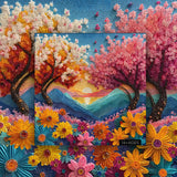 Diamond Paper Bloom Puzzle 1000 Teile