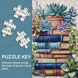 Verde e pagine puzzle puzzle 1000 pezzi