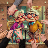 Aging Sweethearts Jigsaw Puzzle 1000 Pieces