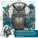Owl Dreamcatcher Jigsaw Puzzle 1000 Pieces