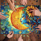 Lunar Solar Jigsaw Puzzle 1000 Pieces