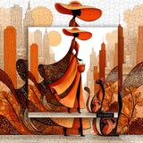 Orange Time Puzzle 1000 Teile