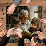 Grandpa's Storybook Jigsaw Puzzle 1000 Pieces