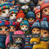 Beanie Cat Jigsaw Puzzle 1000 Pieces