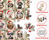 Christmas Puppy Jigsaw Puzzles 1000 Pieces