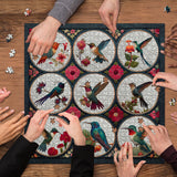 Hummingbirds Among Flowers Jigsaw Puzzle 1000 Pieces
