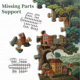 Fantasy Tree House Jigsaw Puzzle 1000 piezas