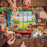 Cozy Flower Retreat Jigsaw Puzzle 1000 Pieces