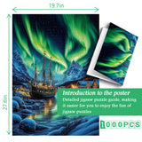 Aurora Realm Jigsaw Puzzle 1000 Pieces