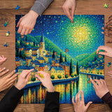 Starry Village Jigsaw Puzzle 1000 Pieces
